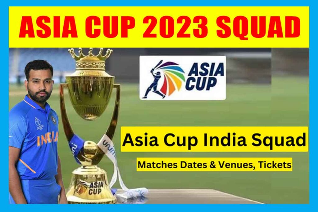 Asia Cup 2023-Squad